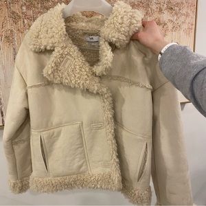 Soft faux Sherpa jacket